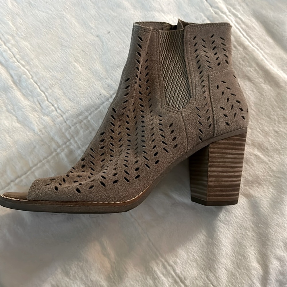 TOMS Suede Booties